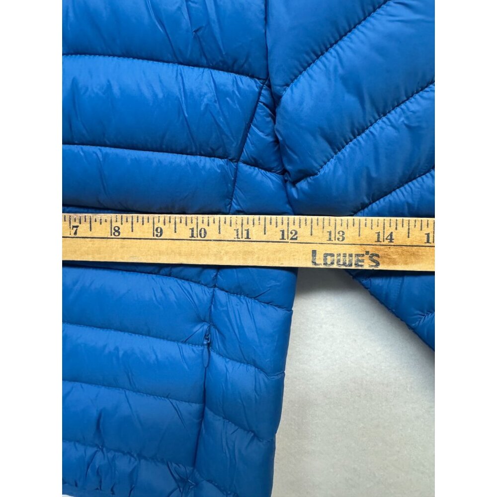 Save The Duck Kids Blue Puffer Coat With Hood Size 3 Years Animal-Free Outerwear - Picture 12 of 14